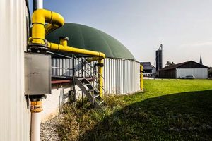 Foto: Biogas Anlage