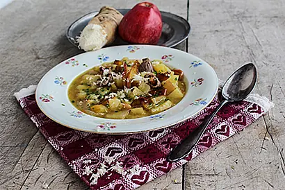 Foto: Apfelmeerrettichsuppe