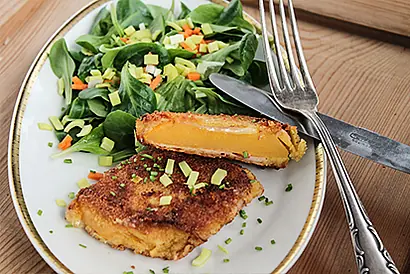 Foto: Steckrueben Cordon bleu