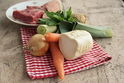 Foto: Fleischsuppe