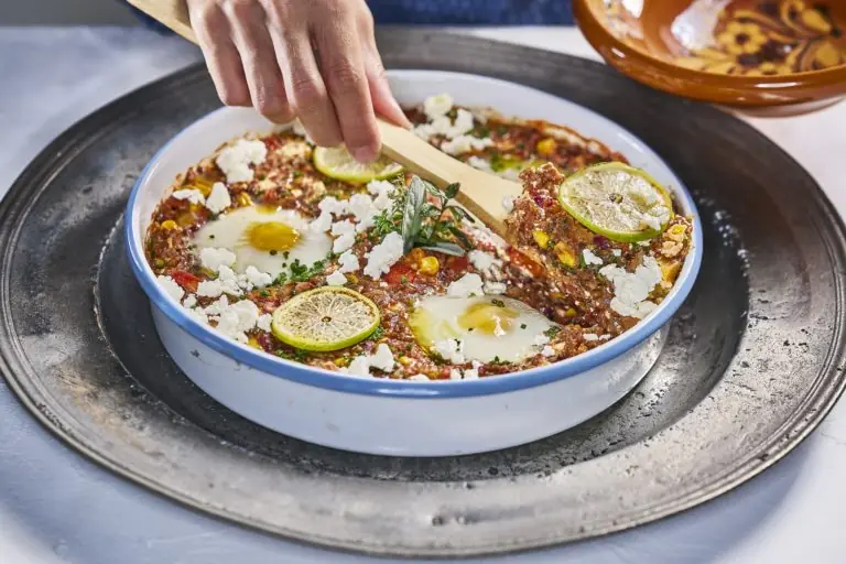 Getreide-Auflauf nach Shakshuka-Art_content